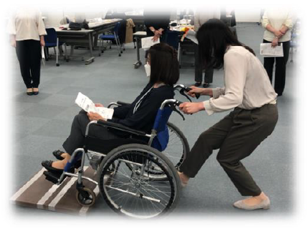 車いす操作