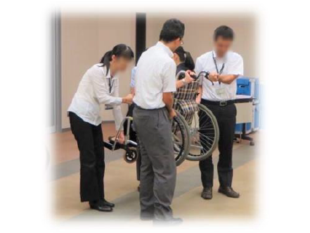 車いす操作
